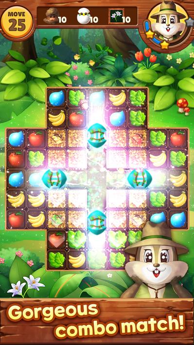 Fruits Garden: Match 3 Puzzle