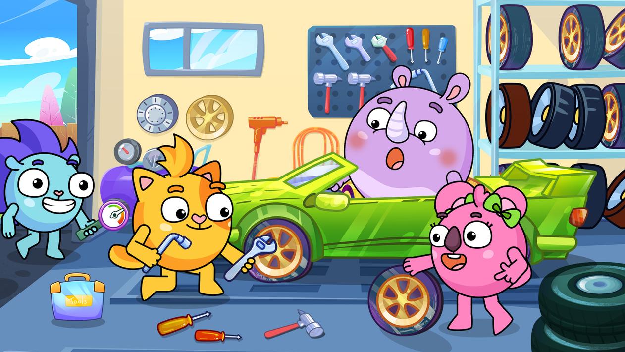 Baby Zoo: Kids Car Service