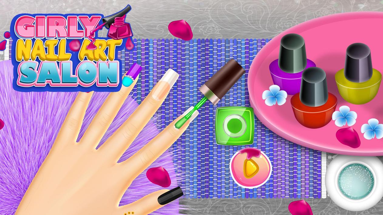 Girls Acrylic Nail Art Games