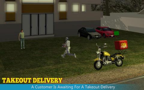 Moto Rider Delivery Racing