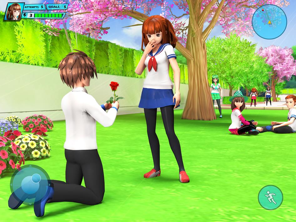 School Love Life: Anime Games