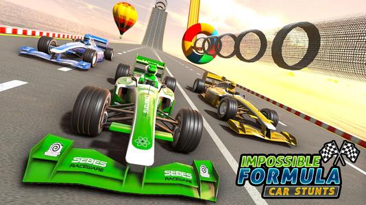 Formula Car Racing Stunts Ramp