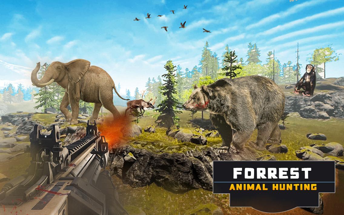 Forest Animal Hunting Games