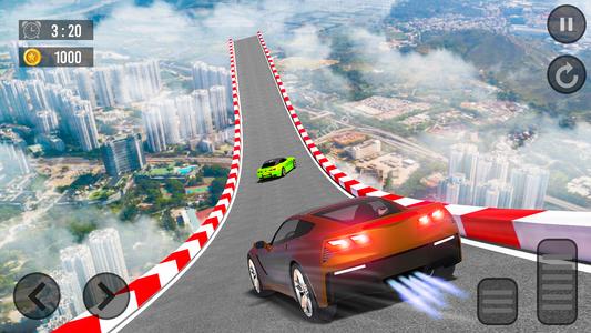 Superhero Car: Mega Ramp Games