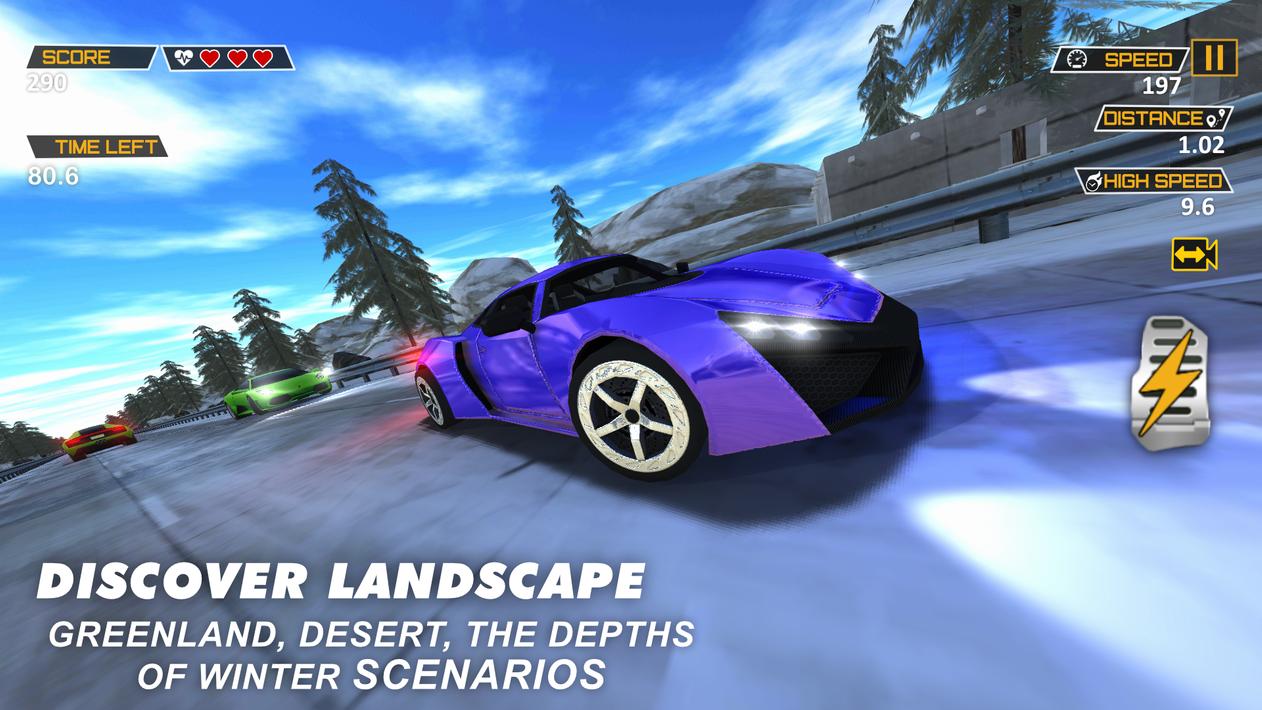 Traffic Rider : Car Race Game