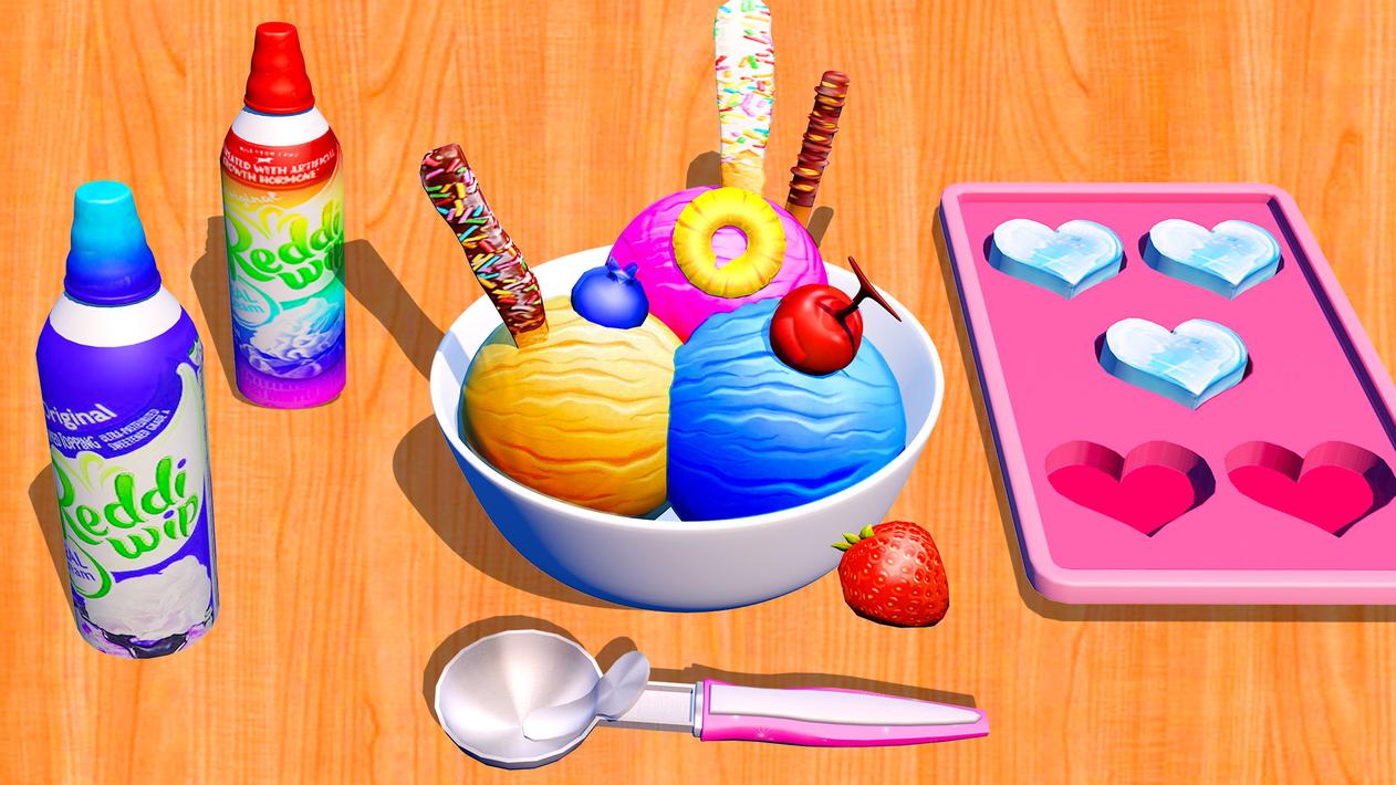 Ice Cream Games: Rainbow Maker