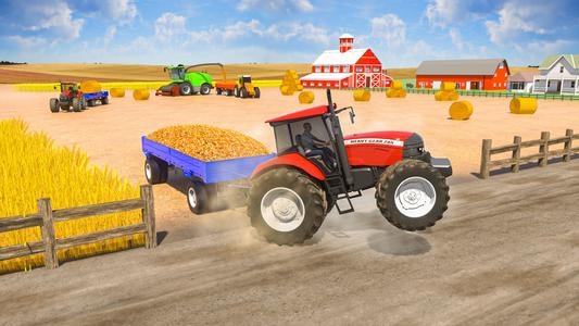 Crop Corn Field: Tractor Games