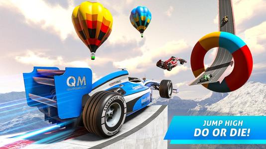 Formula Car Racing Stunts Ramp