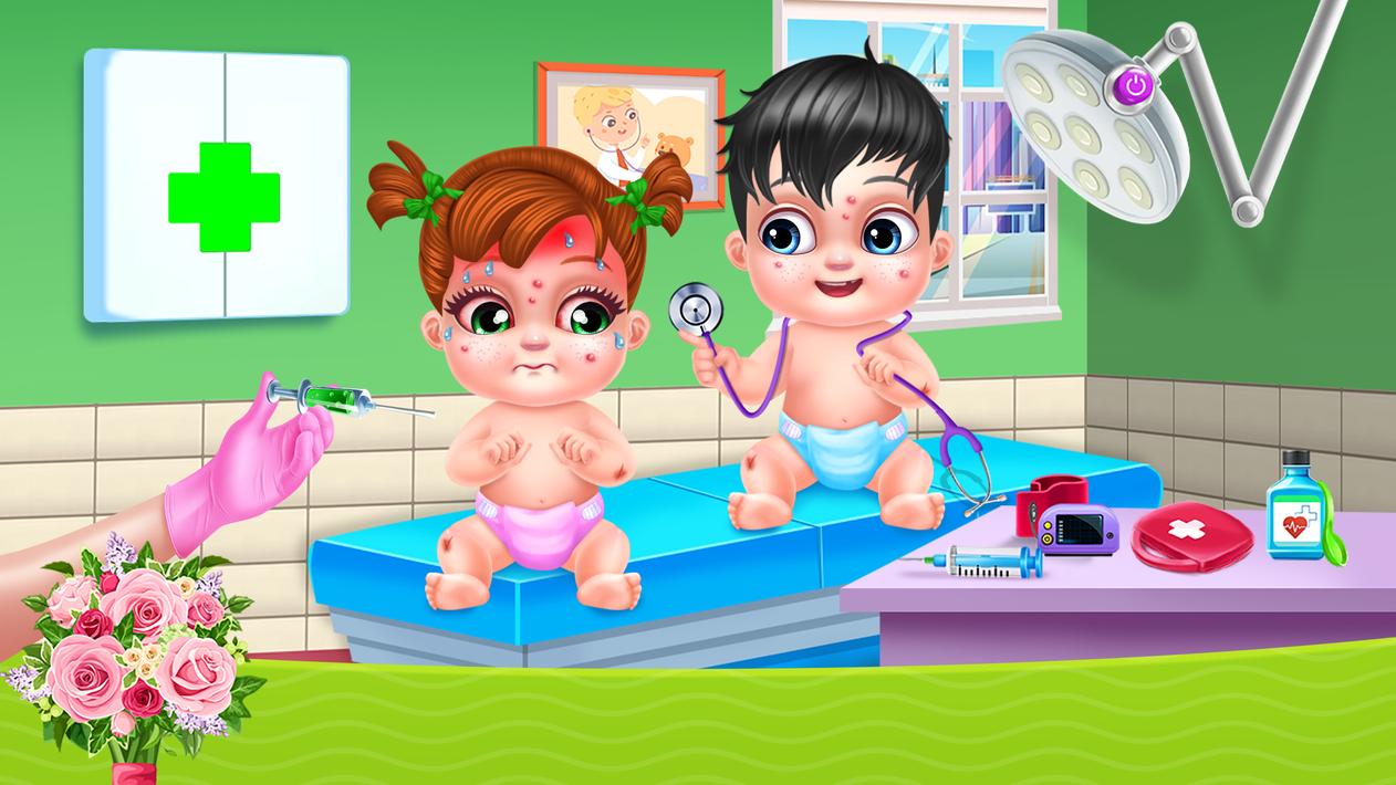 Newborn Baby Doctor Care Game