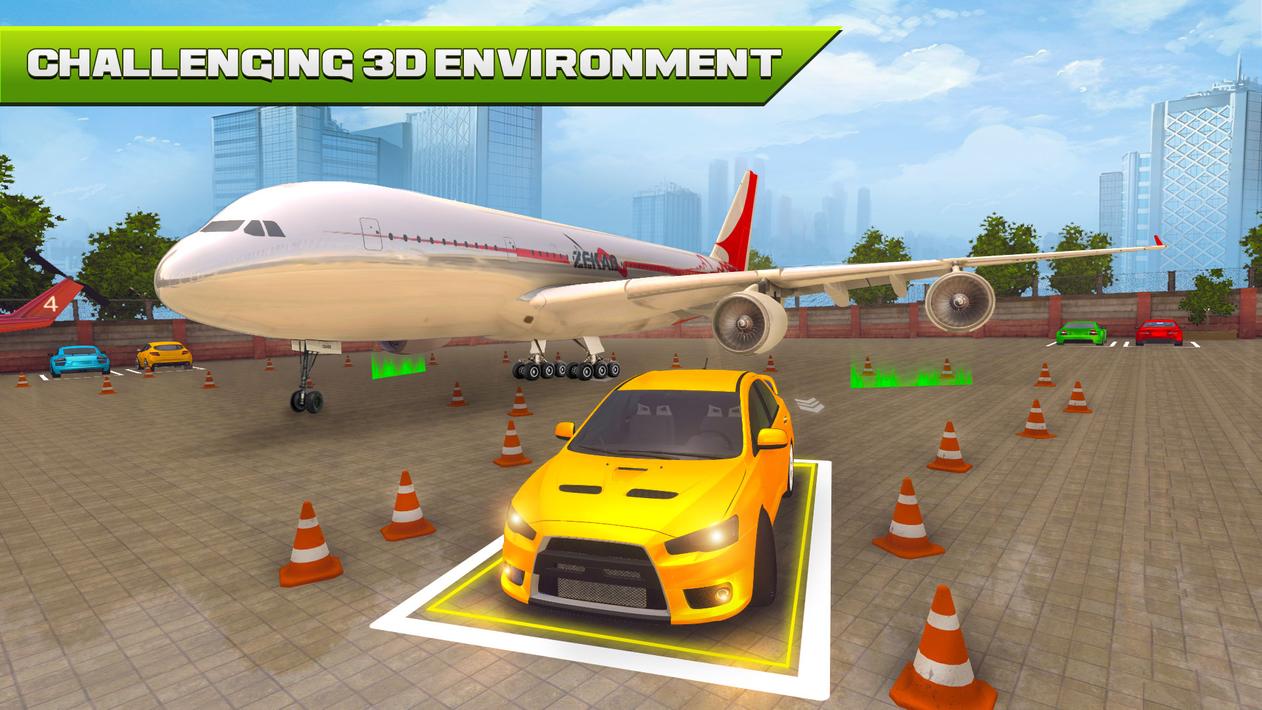 Airport Car Driving Games