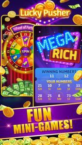 Lucky Cash Pusher Coin Games