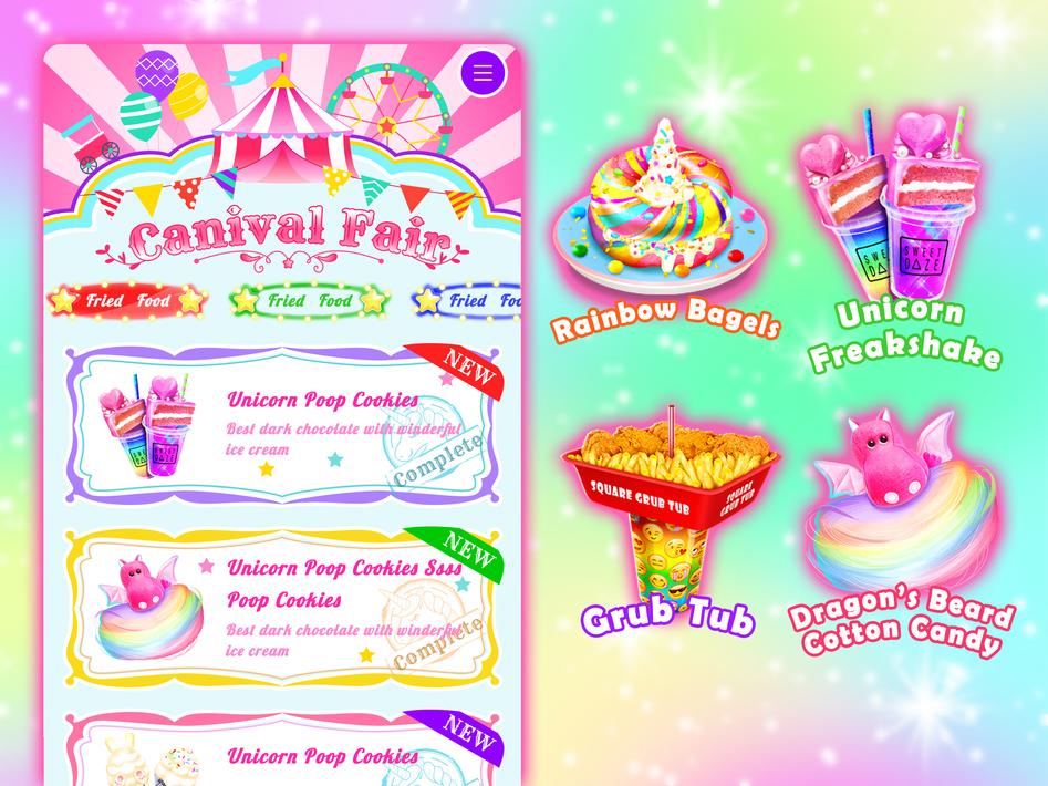 Unicorn Chef Games for Teens