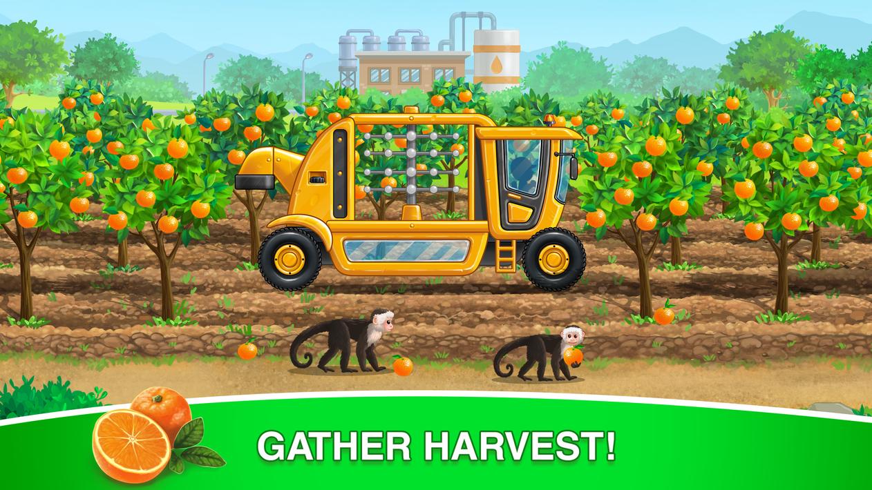 Farm kids games my Farming car