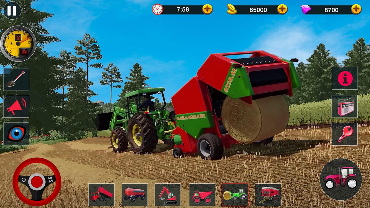 Tractor Drive : Farming Sim 23