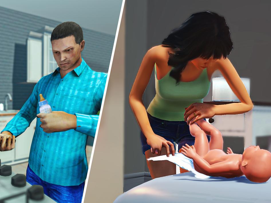 Pregnant Mother Simulator Game