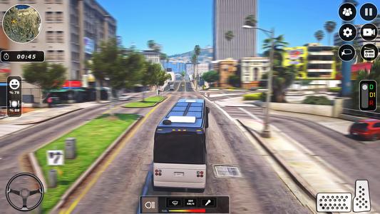 Modern Bus Driving Games 3D