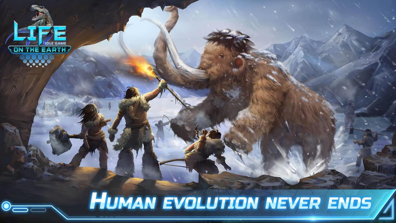 Life on Earth: evolution game