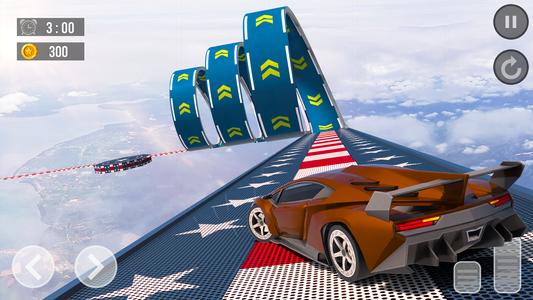 Superhero Car: Mega Ramp Games