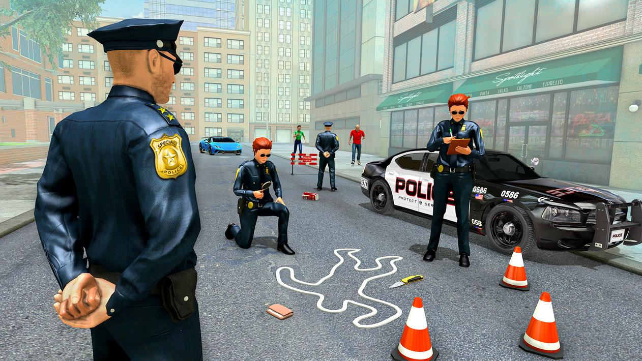 Police Cop Simulator Games 3d