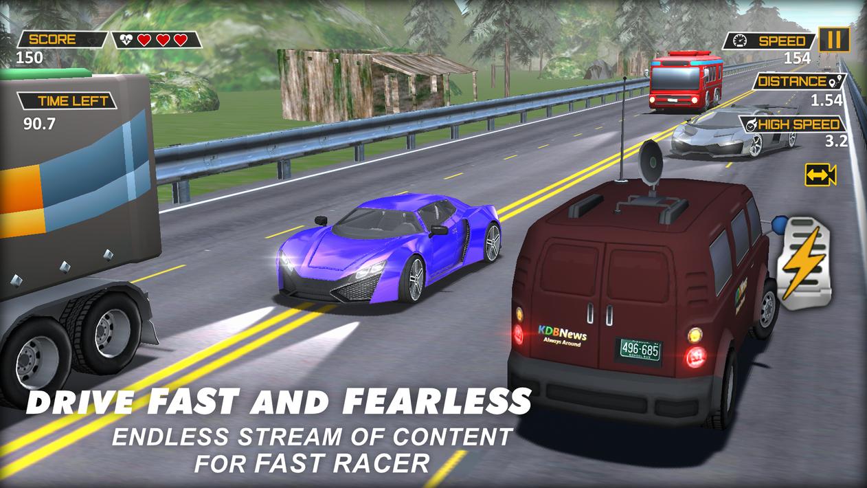 Traffic Rider : Car Race Game