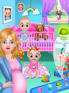 Mom & newborn Babysitter Game