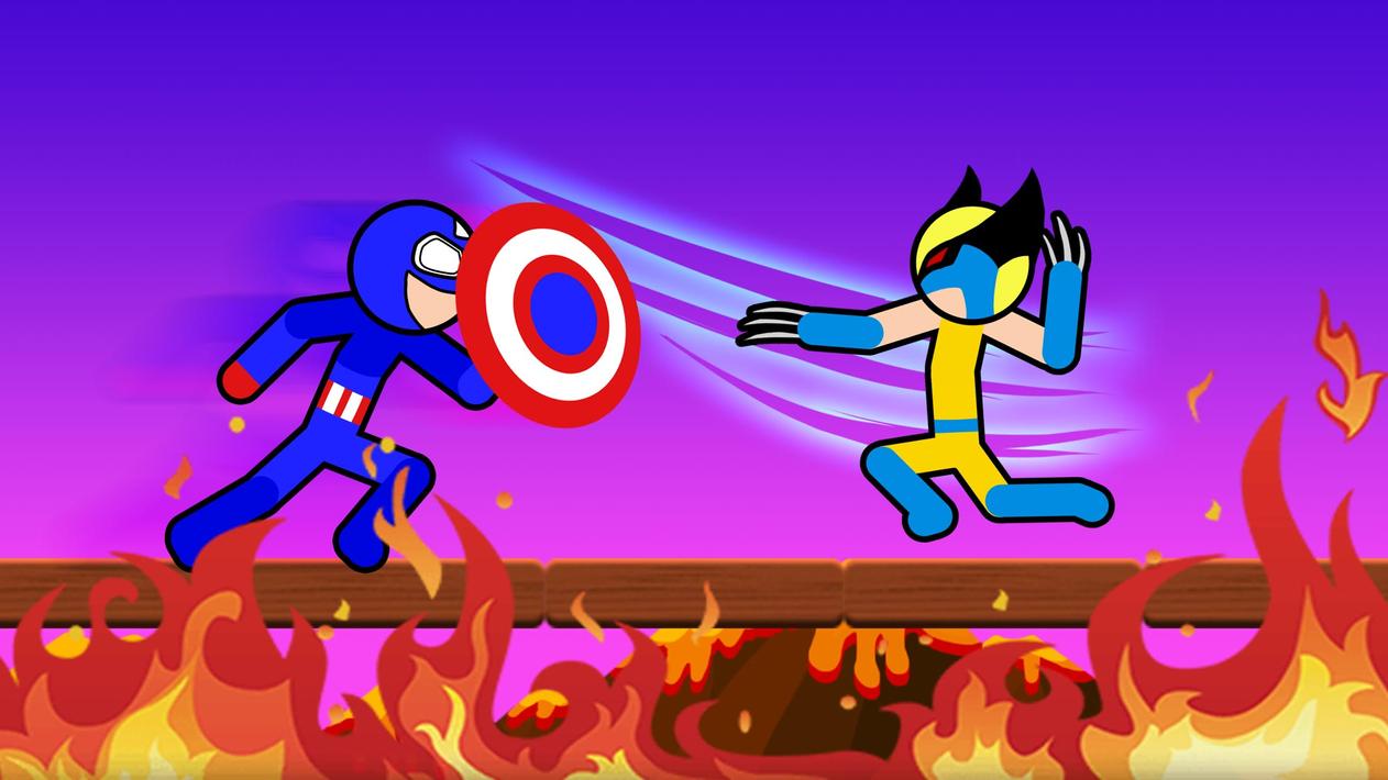 Stickman Fight: 2 Player Games