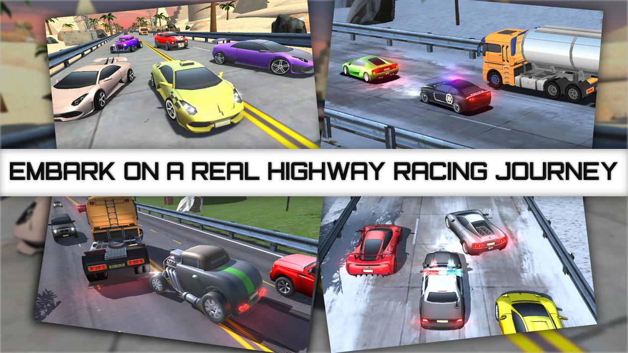 Traffic Rider : Car Race Game