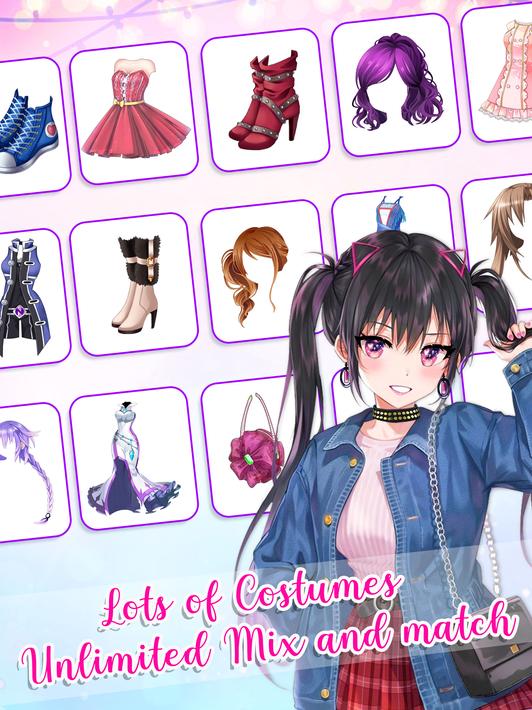 Anime Makeover Dress up Games