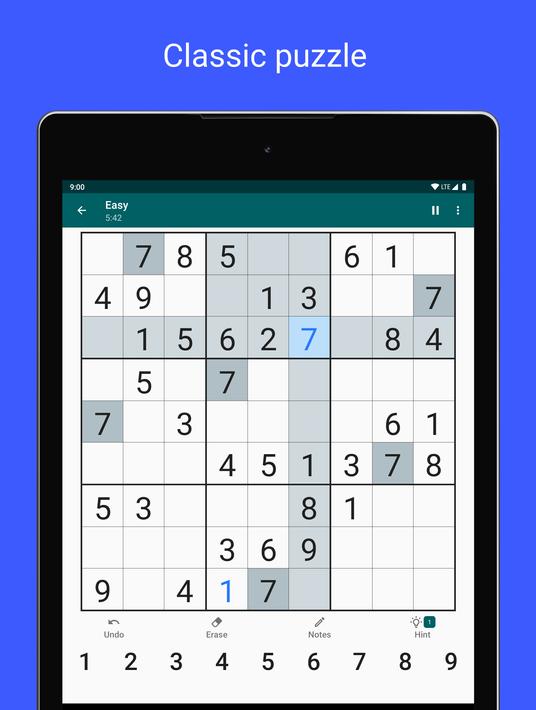 Sudoku - Free Classic Sudoku Game