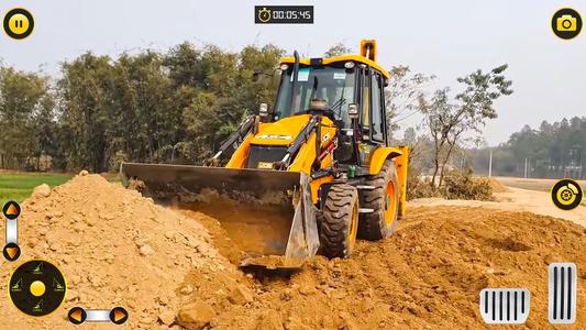 Excavator Sim JCB Construction