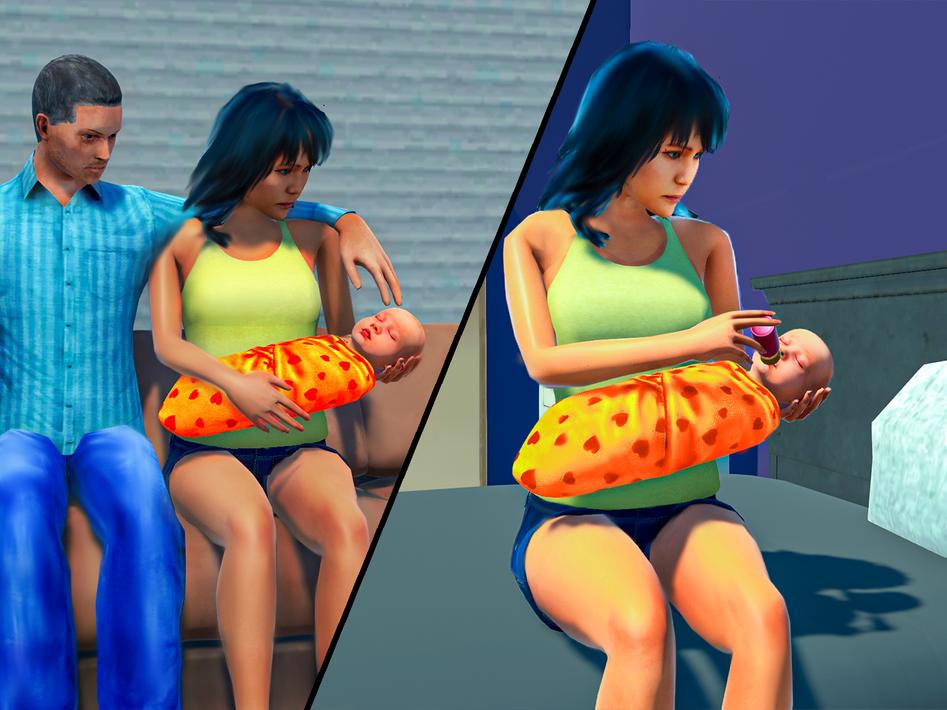 Pregnant Mother Simulator Game