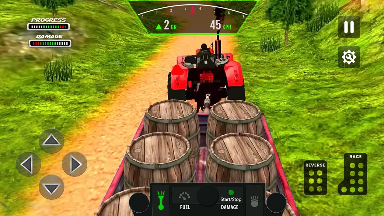 Real Tractor Simulator Game 3D