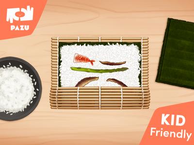 Sushi Maker Kids Cooking Games