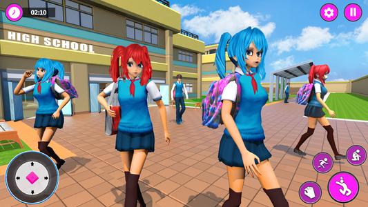 Anime High School Girl