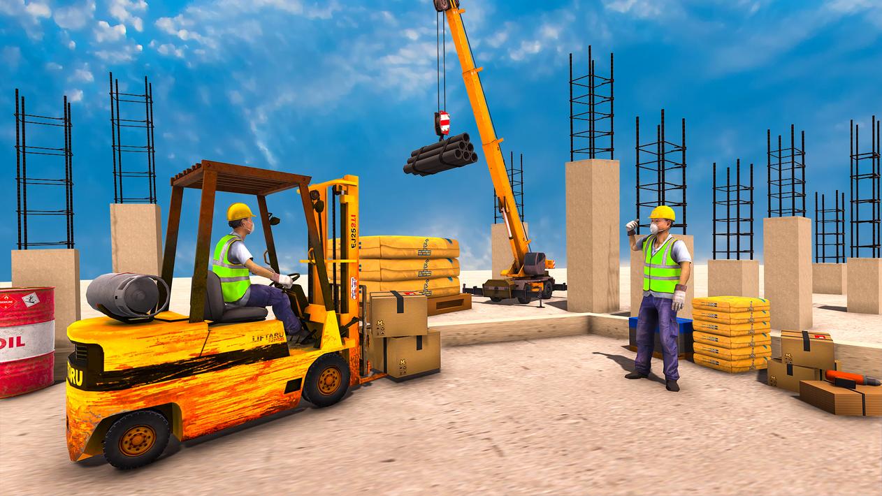 Real JCB Construction Game 3D