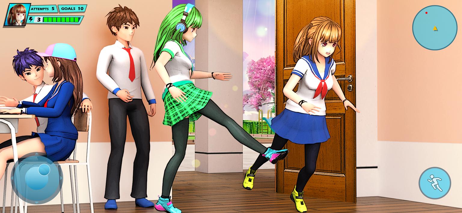 School Love Life: Anime Games