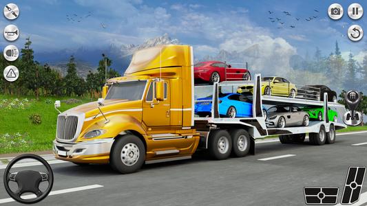 US Car Transport Truck Games