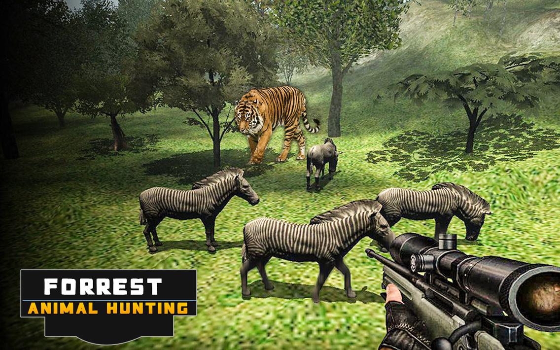 Forest Animal Hunting Games