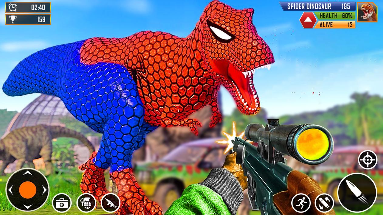 Shooting Dino Hunting Gun Game