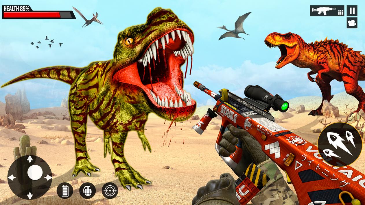 Shooting Dino Hunting Gun Game