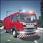 Emergency Police Fire Truck 3d