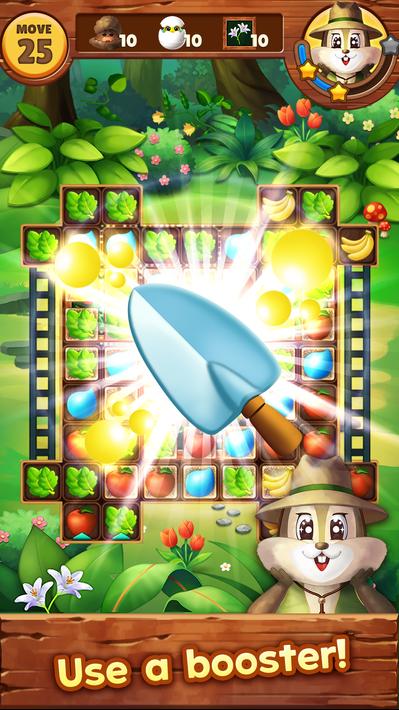 Fruits Garden: Match 3 Puzzle