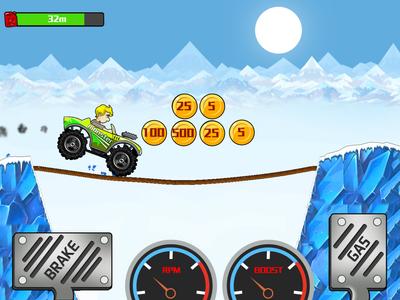 Hill Car Run: Racing Game