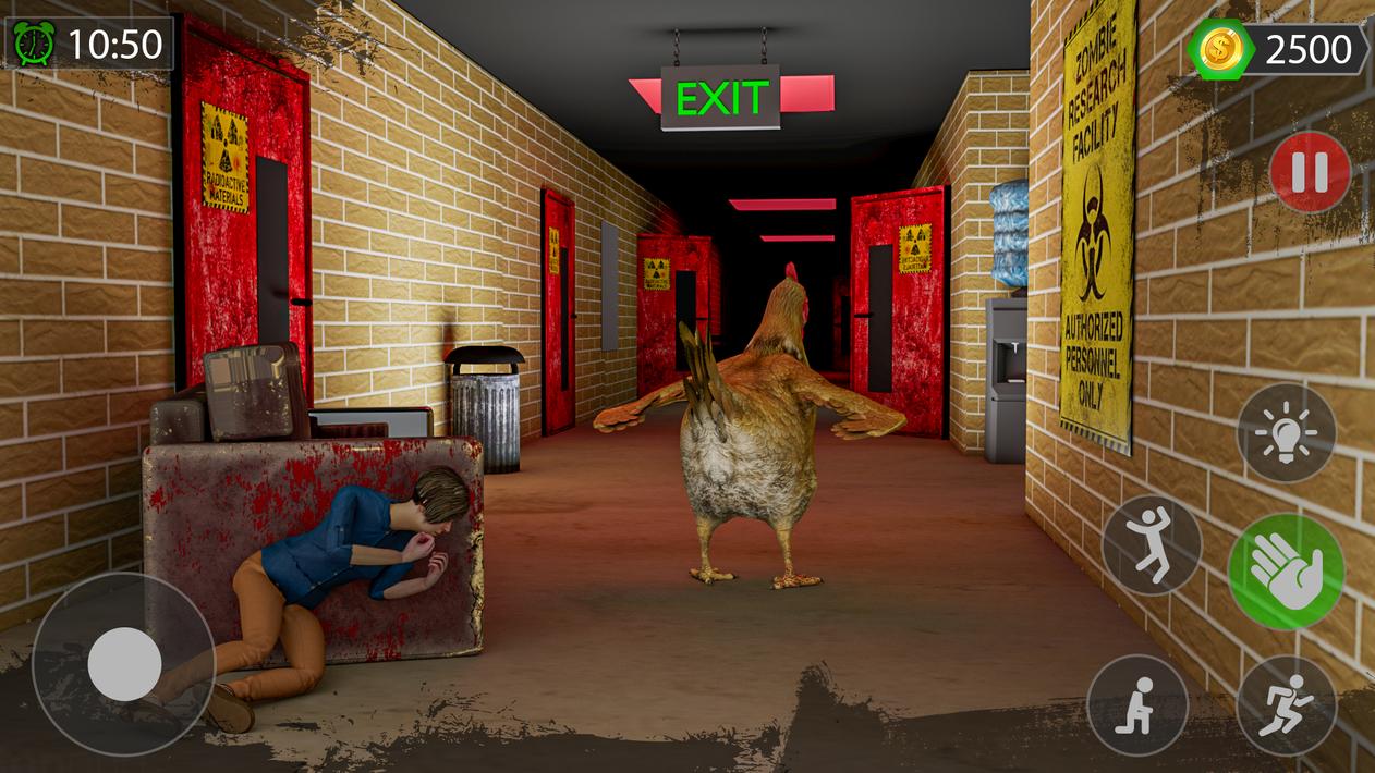Scary Chicken Feet Escape Game