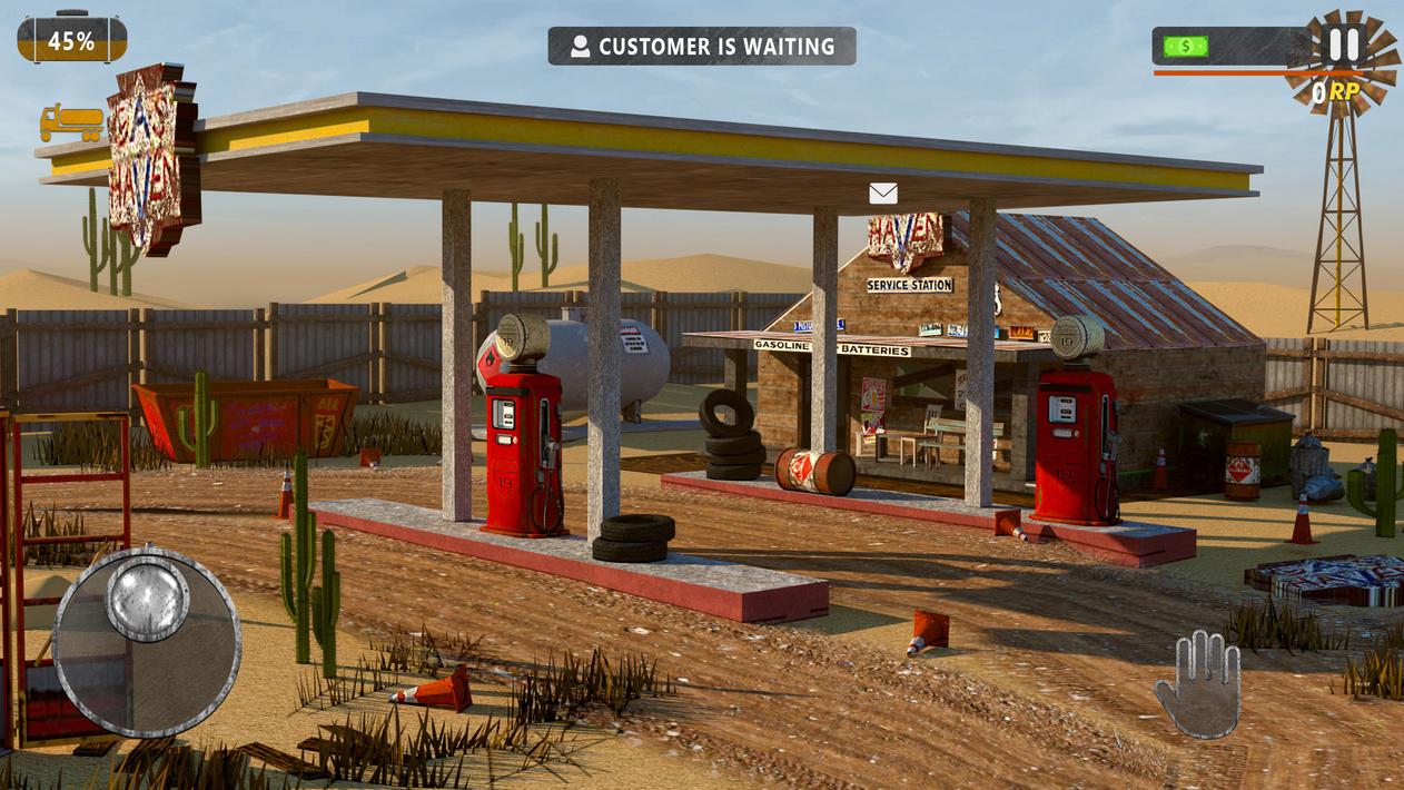 Gas Station Junkyard Simulator