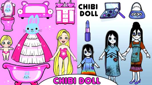 Chibi Dolls Dress Up Makeover