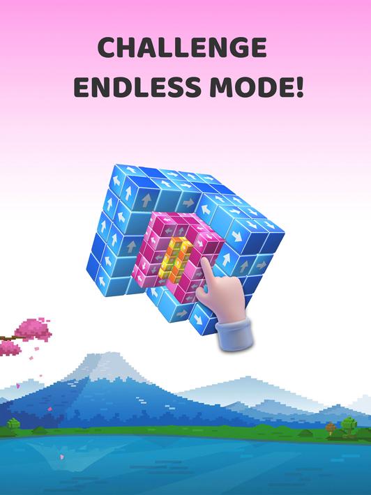 Tap Blocks Out: 3D Puzzle Game