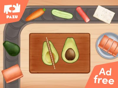 Sushi Maker Kids Cooking Games