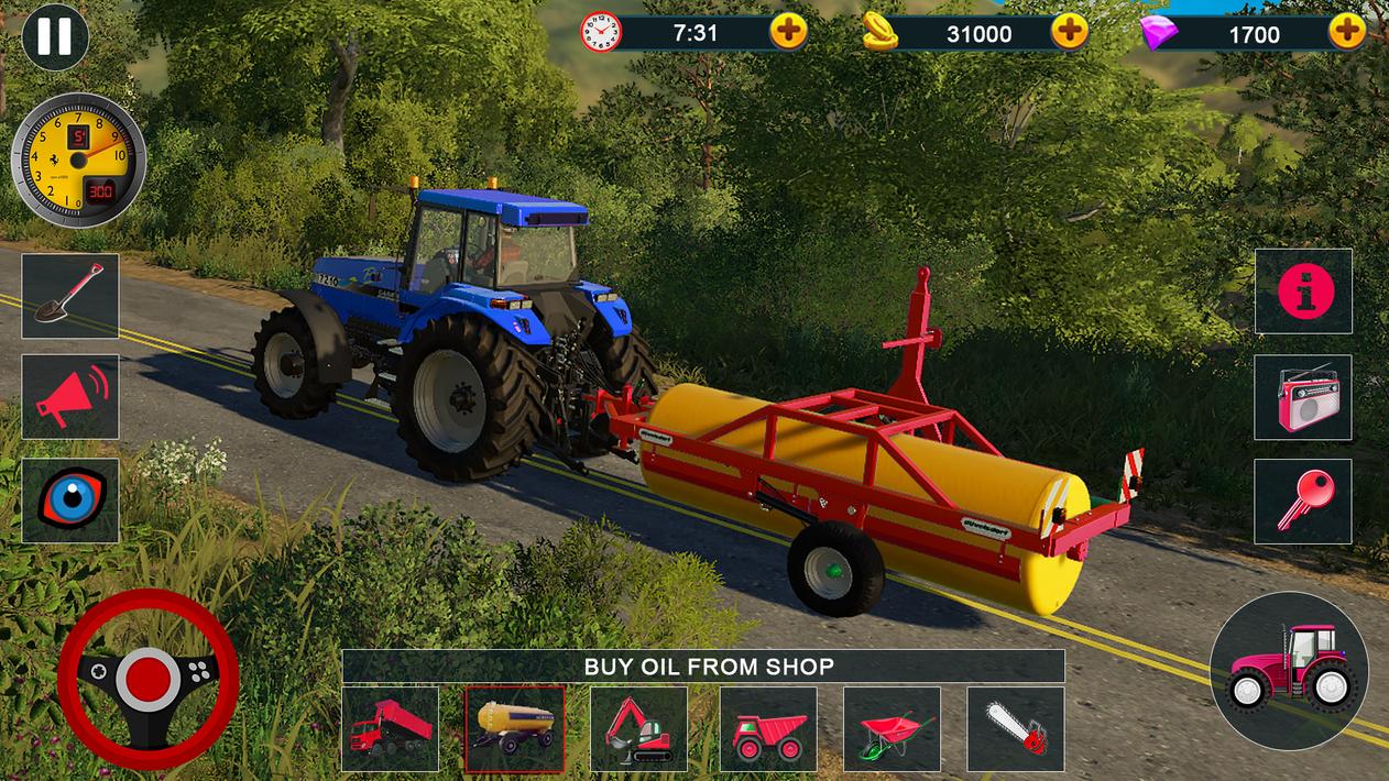 Tractor Drive : Farming Sim 23