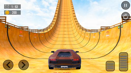 Superhero Car: Mega Ramp Games